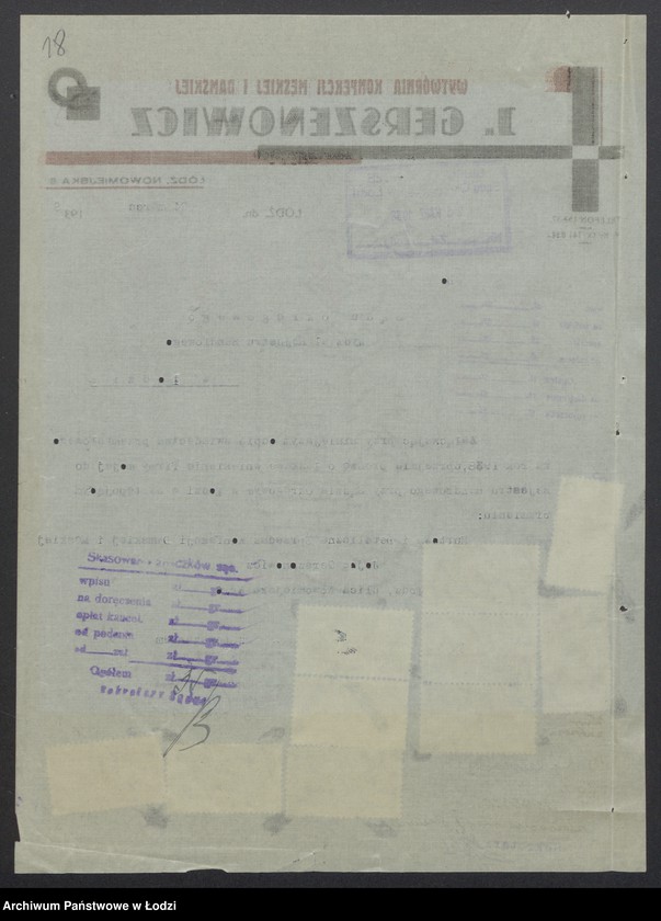 Obraz 20 z jednostki "Jojne Gerszonowicz- hurtowa i detaliczna sprzedaż konfekcji damskiej i męskiej"