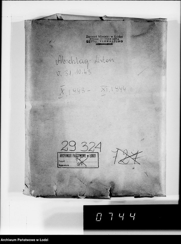 Obraz 4 z jednostki "Abschlag-Listen"