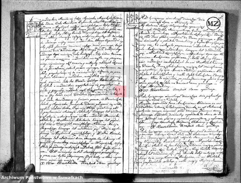 image.from.unit.number "Akta zaślubionych gminy wieysieyskiey od 1-go maja 1810"