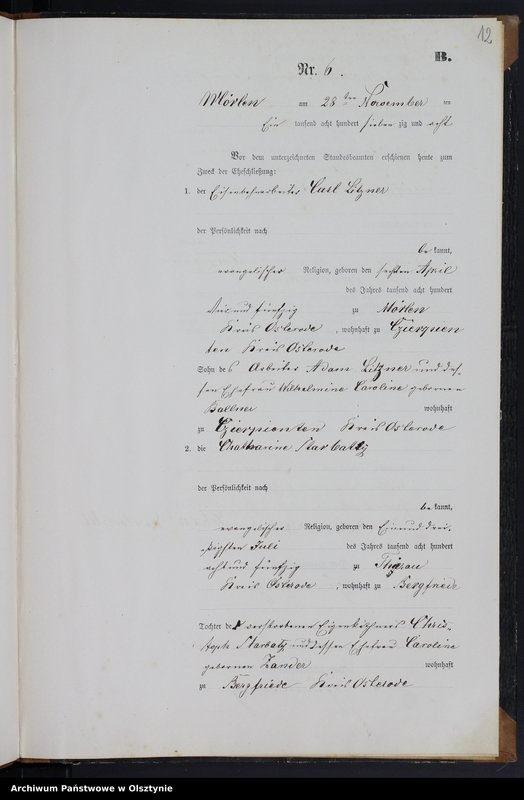 image.from.unit.number "Heiraths-Neben-Register Nr 1 - 6"