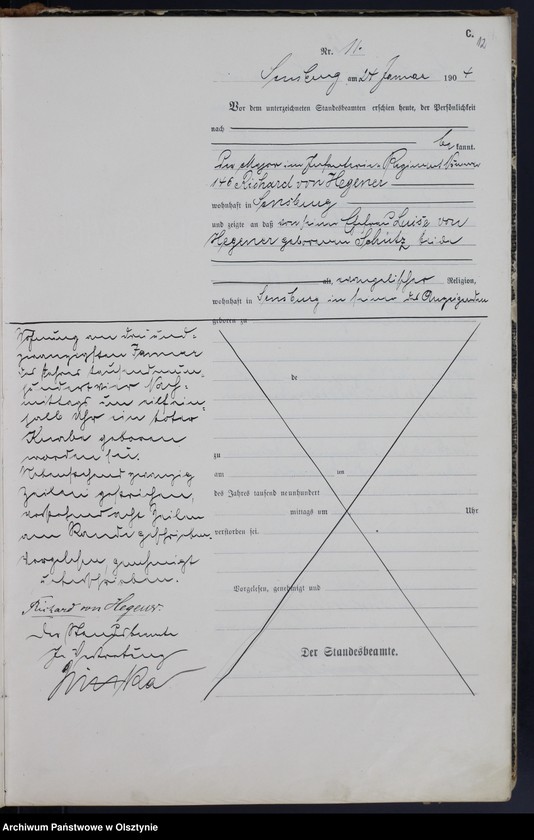 image.from.unit.number "Sterbe-Haupt-Register Nr 1 - 198"