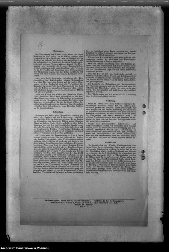 Obraz 11 z jednostki "Epidemische Krankheiten"