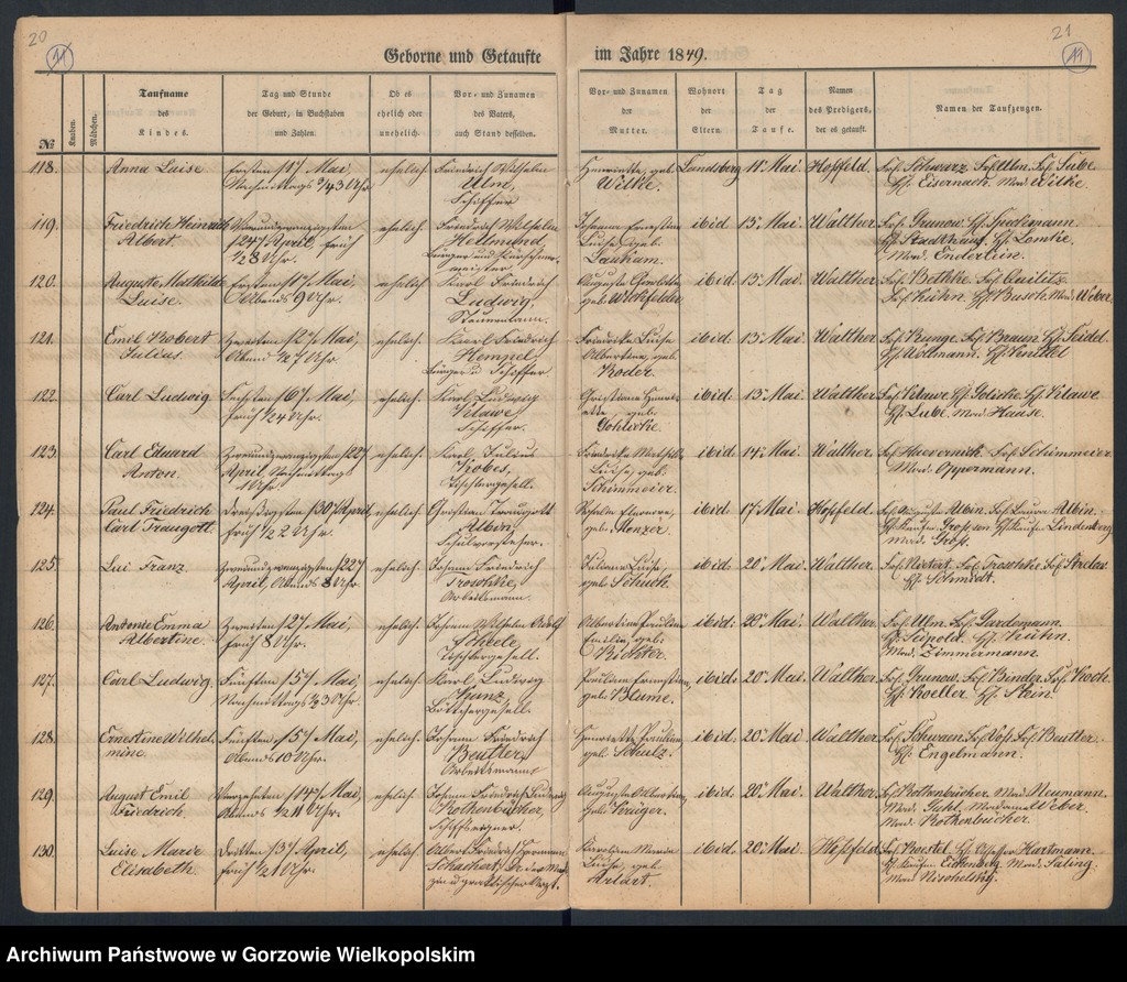 image.from.unit.number "Duplikate der Hauptkirche zu Landsberg an der Warthe (zawiera też księgę zgonów Konkordien Kirche z 1849 r.)"