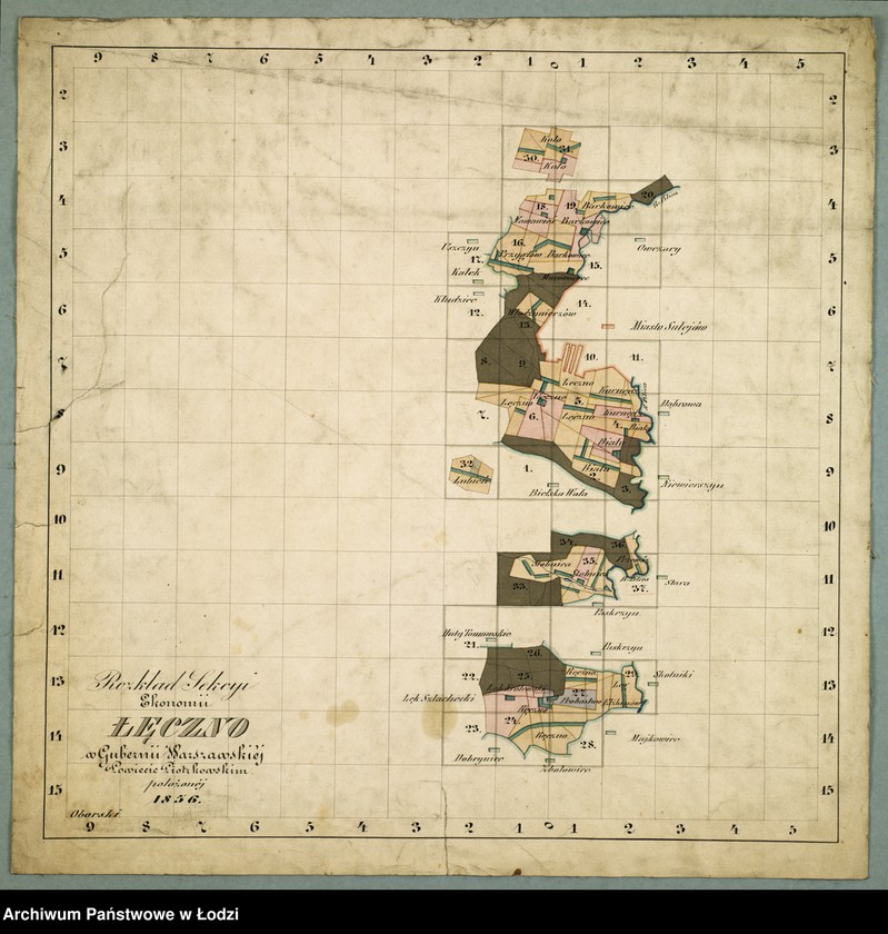 Obraz 1 z jednostki "Rozkład Sekcji Ekonomii Łęczno ..."