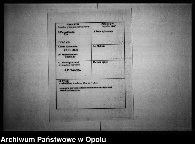 Obraz 3 z jednostki "Acta des Magistrats zu Oppeln betreffend: die Dismembration von Grundstücken de Anno 1846"