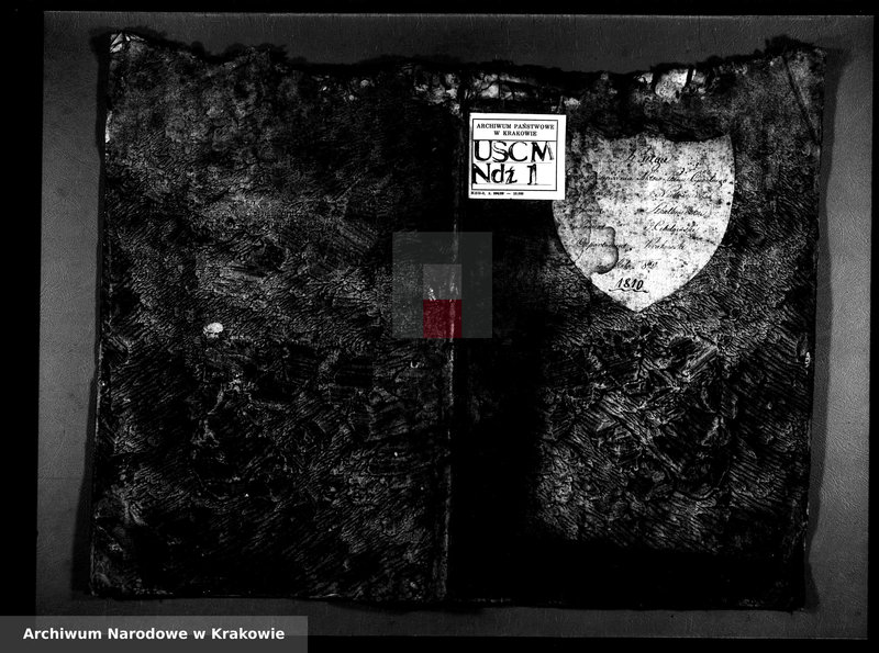 image.from.unit.number "Księga urodzin, małżeństw i zgonów parafii Niedźwiedź"