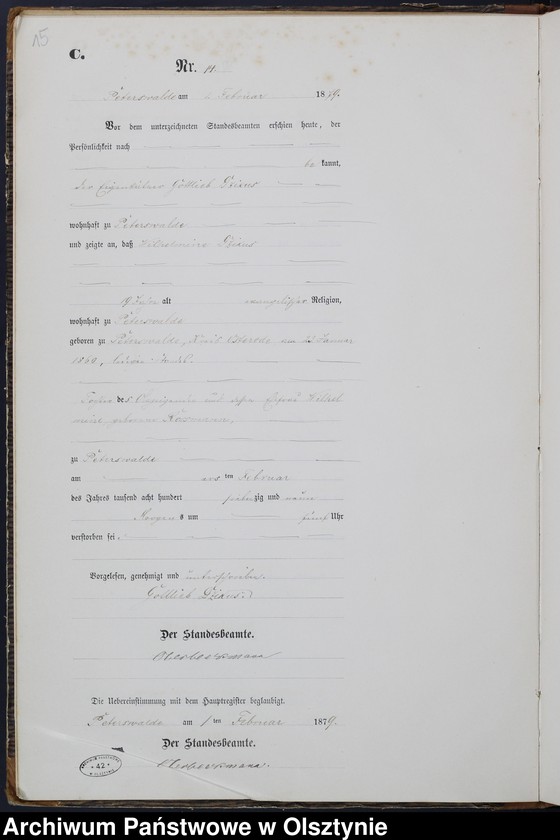 image.from.unit.number "Sterbe-Neben-Register Nr 1 - 147"