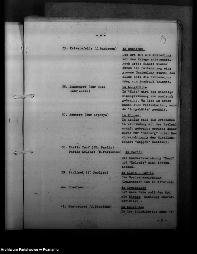 Obraz 17 z jednostki "Ortsnamenänderung Kreis Mogilno"