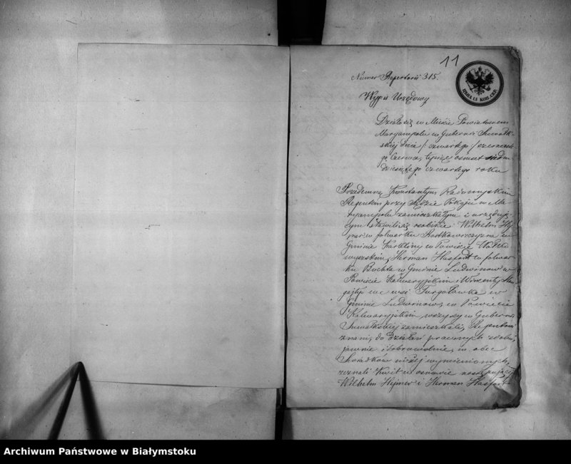 image.from.unit.number "Delo… Po selenîju Turgolavka II, gminy Ljudvinovo, Kalvarîjskago uezda, b. kazennoe"