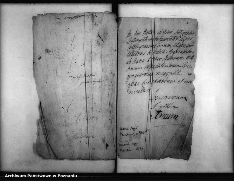 Obraz 5 z jednostki "Inscriptiones, resignationes [protocollon]"