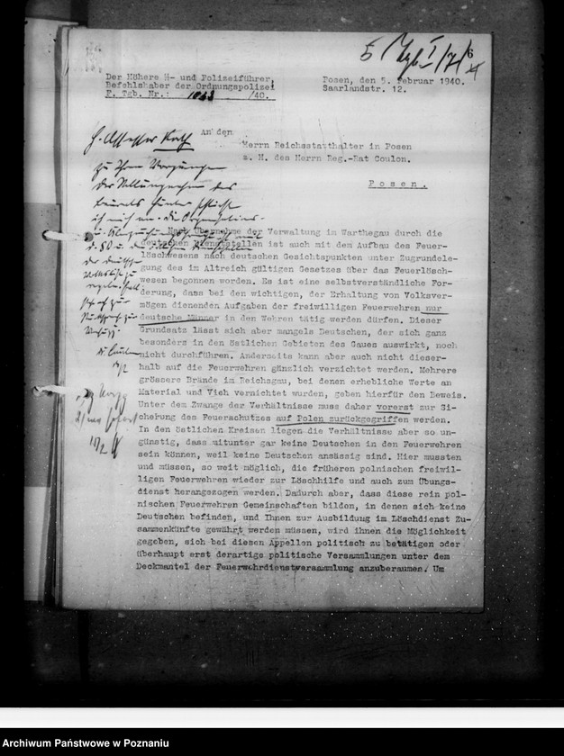 Obraz 8 z jednostki "Einführung von Vorschiriften des Feuerlöschwesens"