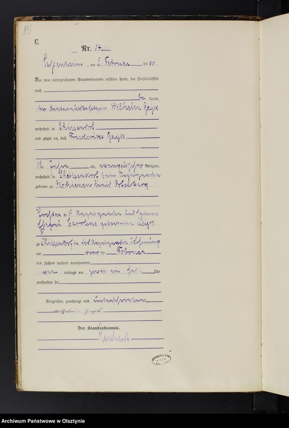 image.from.unit.number "Sterbe-Haupt-Register Nr 1 - 134"