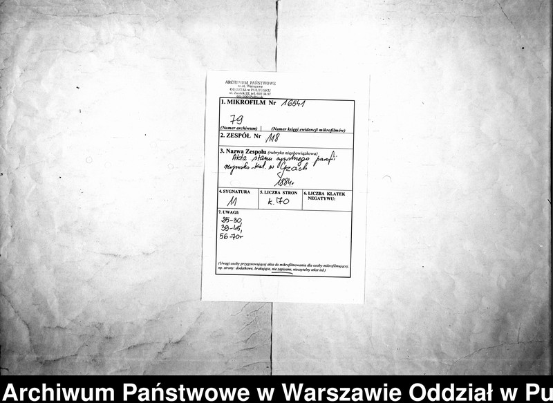 image.from.unit.number "Akta urodzeń, małżeństw i zgonów"
