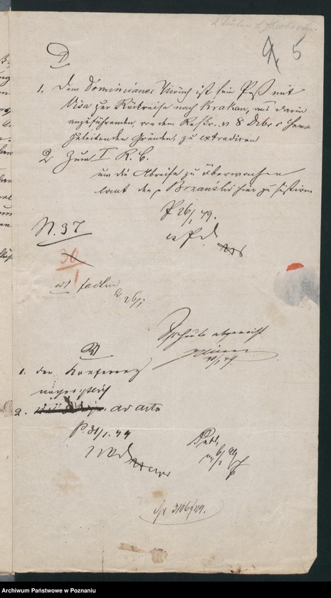 Obraz 8 z jednostki "A. betr. Martin Brzanski, Dominikanermönch aus Krakau"