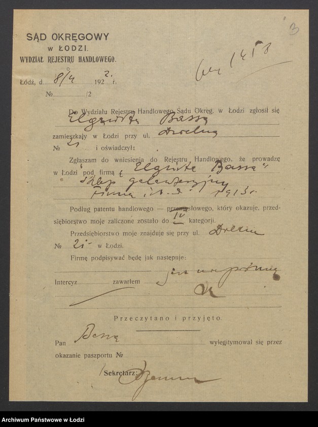 Obraz 5 z jednostki "Elgurta Basse - sklep galanteryjny"