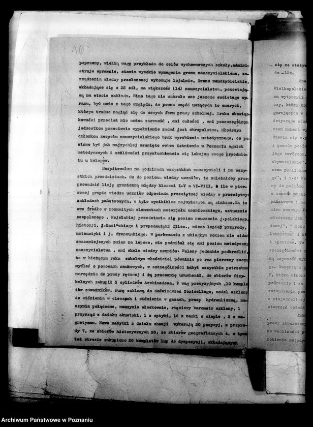 Obraz 20 z jednostki "Wielkopolskie Gimnazjum Koedukacyjne Czajkowskiego - Poznań [sprawozdania z wizytacji i sprawozdania roczne szkoły]"