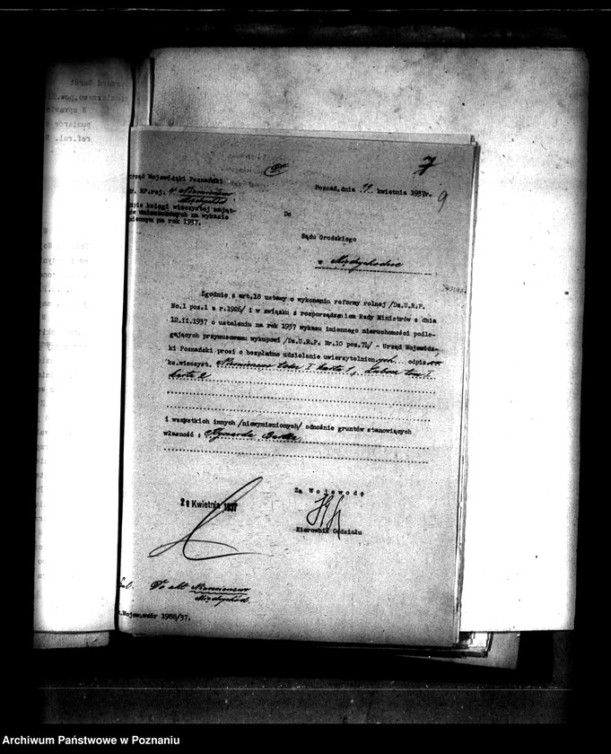 Obraz 13 z jednostki "Przymusowy wykup majątku Niemierzewo i Lubosz powiatu międzychodzkiego"