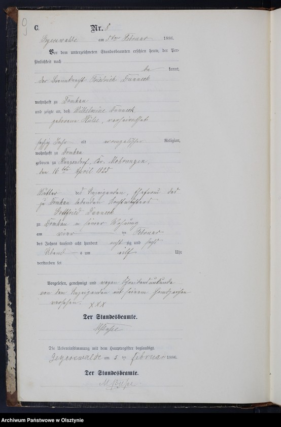 image.from.unit.number "Sterbe-Neben-Register Nr 1 - 58"