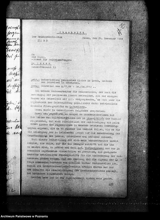 Obraz 14 z jednostki "Nauka szkolna dla dzieci polskich"