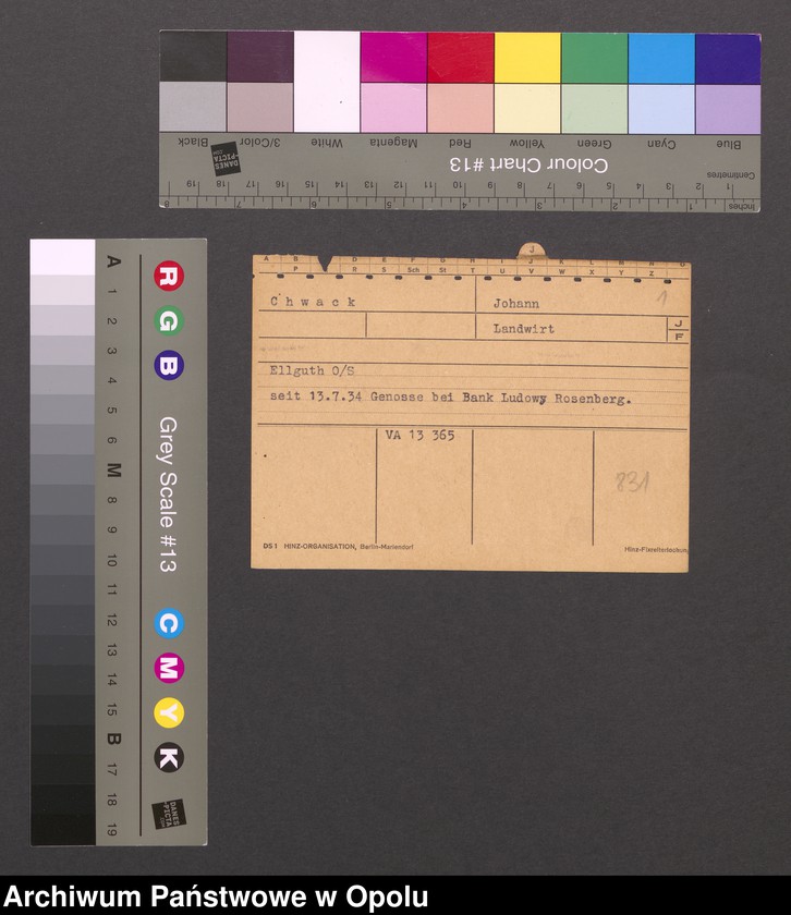 Obraz 3 z jednostki "[Chwack Johann, zam. Ellguth]"