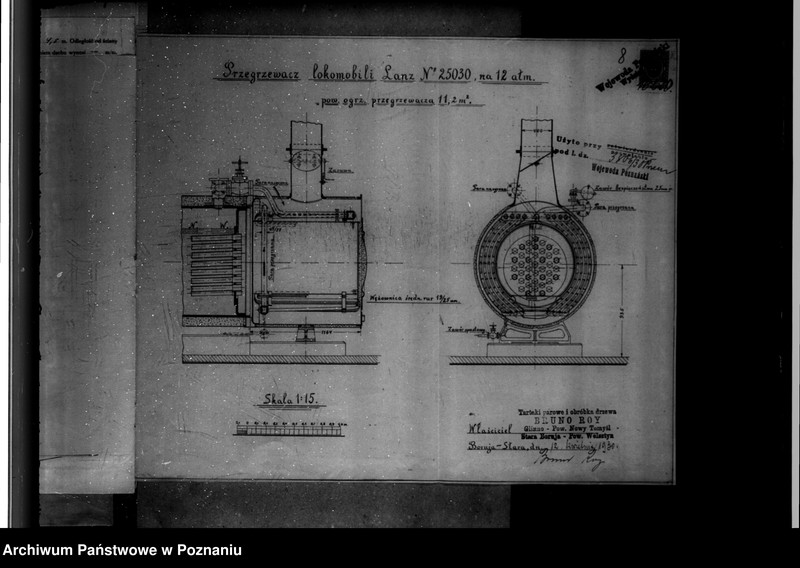 Obraz 15 z jednostki "Tartak B. Raja w Boruji Starej powiat wolsztyński nr woj. kotła 4154"