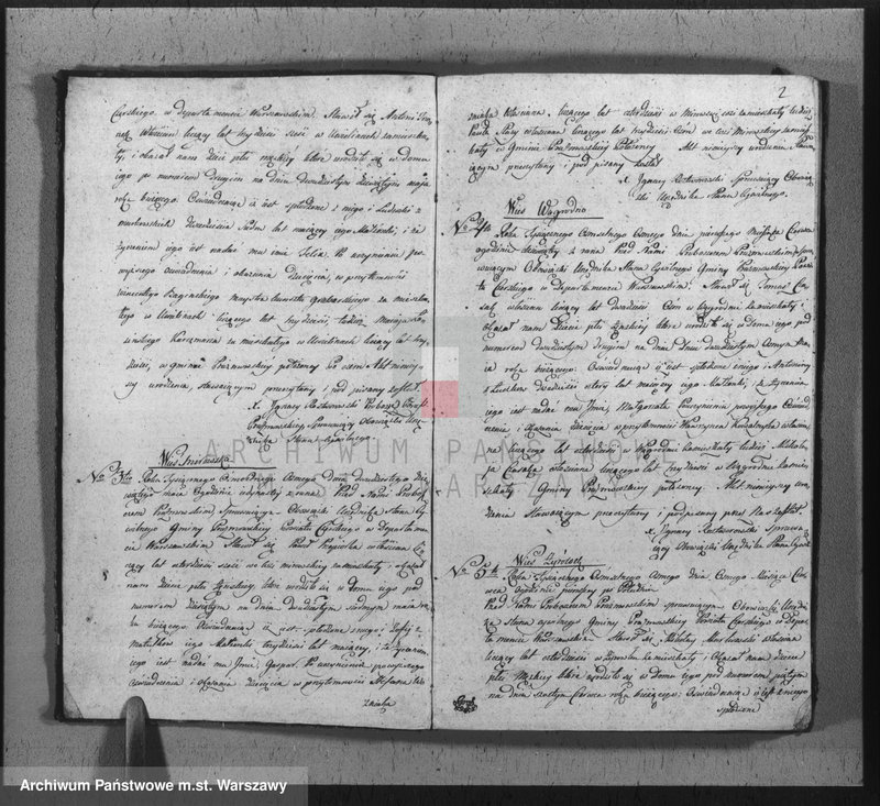 Obraz z jednostki "Akta urodzeń, małżeństw, zgonów"