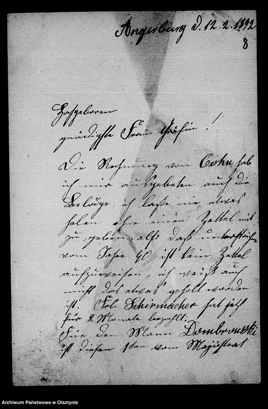 image.from.unit.number "/5 Berichte der Siechenhausschwester A. Lemke u. 50 Berichte der Diakonisse Amalie Gunwald aus dem Angerburger Siechenhaus/"