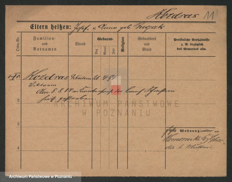 Obraz 11 z jednostki "Kozbiał - Koziolczyk"