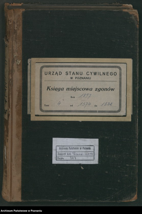 Obraz 2 z jednostki "Księga zgonów t. IV"