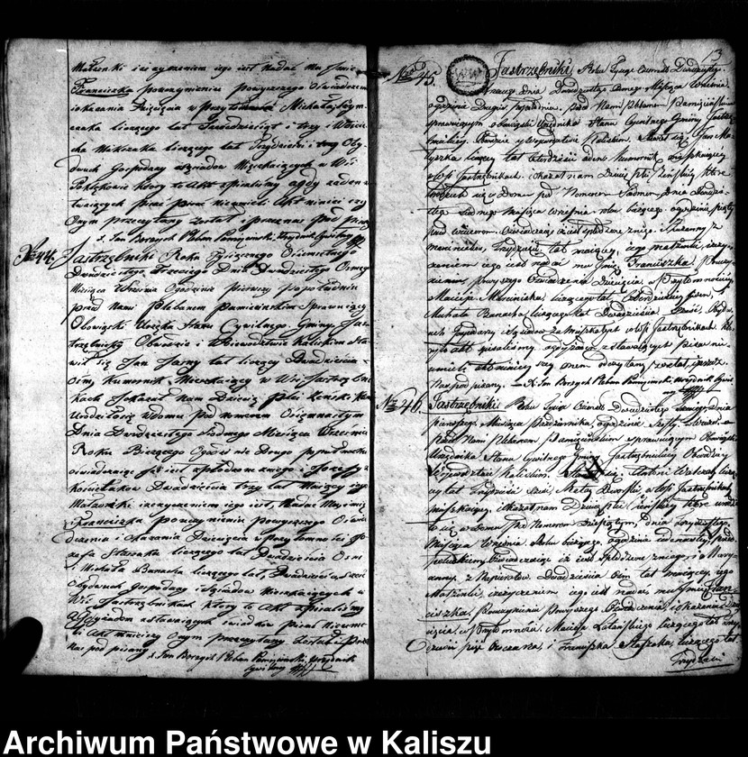 image.from.unit.number "Akta cywilne urodzenia, zaślubienia i zejścia"