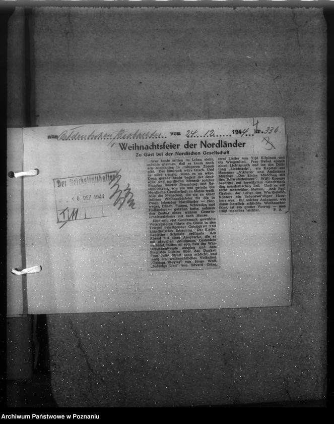 Obraz 8 z jednostki "Wycinki prasowe dotyczące Kraju Warty"