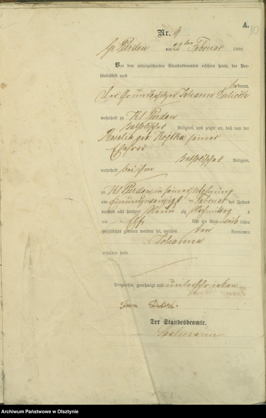 image.from.unit.number "Geburts-Haupt-Register Nr 1 - 60"