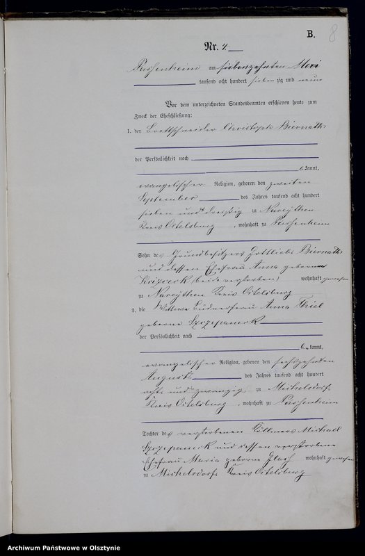 image.from.unit.number "Heiraths-Haupt-Register Nr 1 - 11"