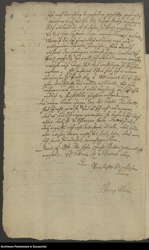 image.from.unit.number "Vizedominats-Hebungen darin Exekution in Kossin Kr. Pyritz."