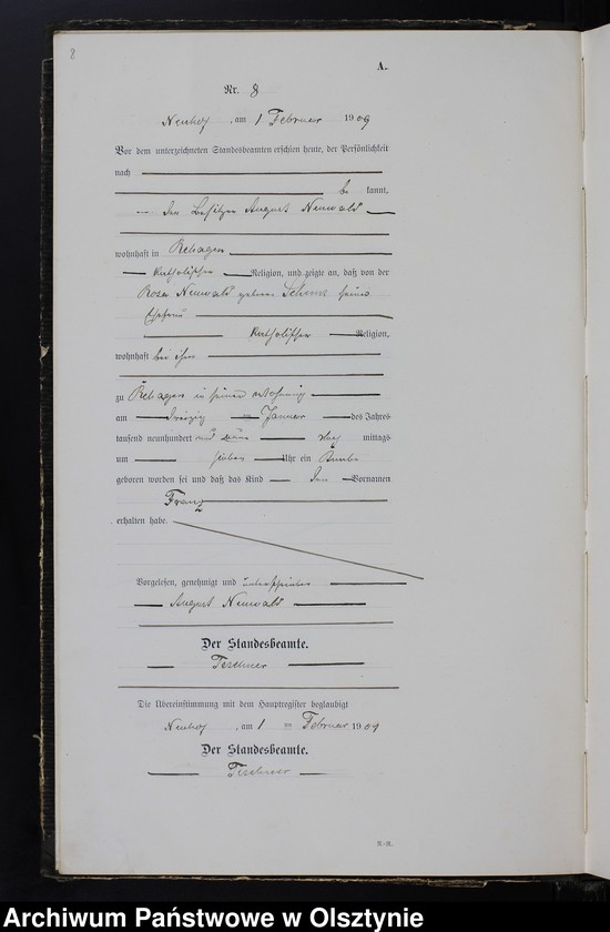 image.from.unit.number "Geburts -Neben-Register Nr.1-134"