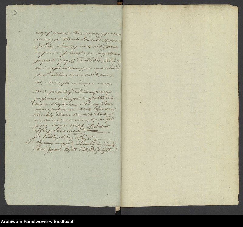 Obraz 16 z jednostki "Księga II Rok 1826 od N 176 do N 332 Adama Chojnackiego Rejenta [Akta notarialne od nr 176 do nr 332]"