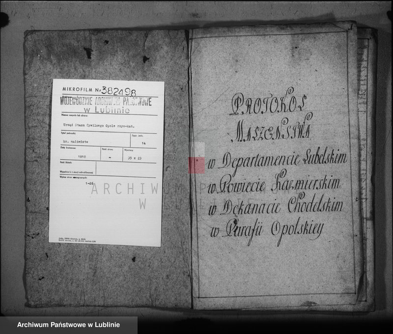image.from.unit.number "Księga zapowiedzi i małżeństw"