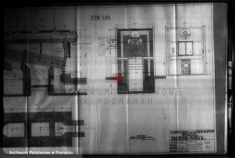 Obraz 12 z jednostki ""Akwawit" Spółka Akcyjna W Poznaniu fabryka chemiczna nr woj. 2328 nr kotła 832"