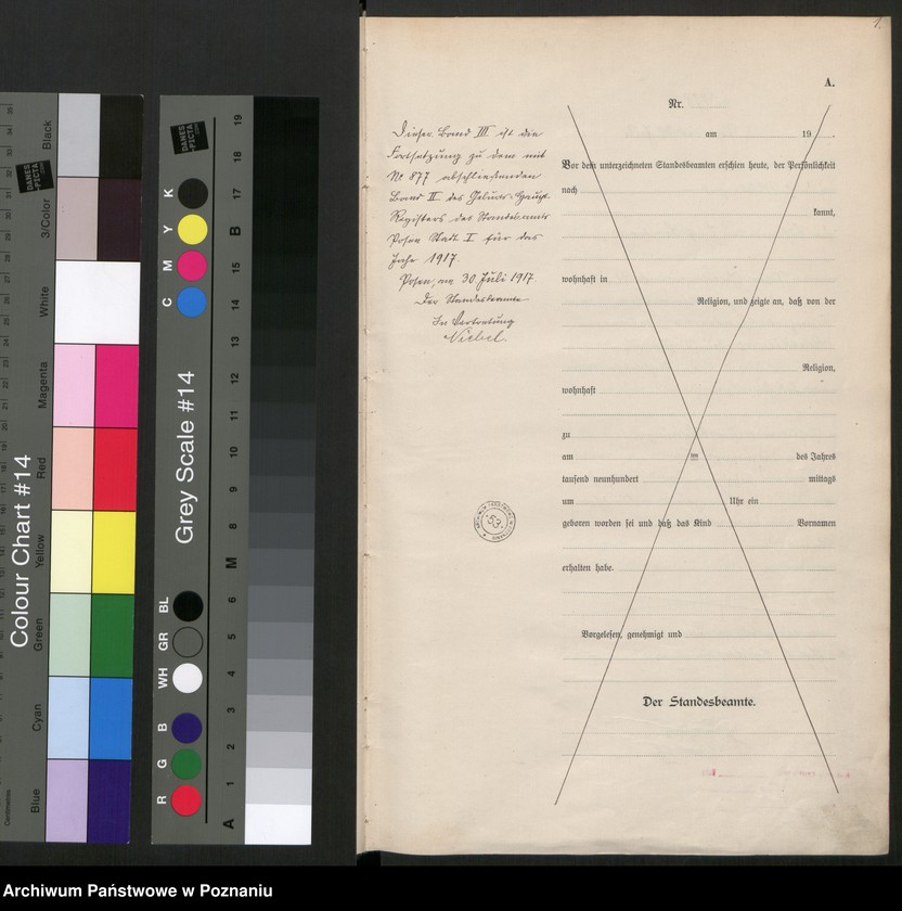 Obraz 3 z jednostki "Księga miejscowa urodzeń tom III [Rejestr główny urodzeń]"