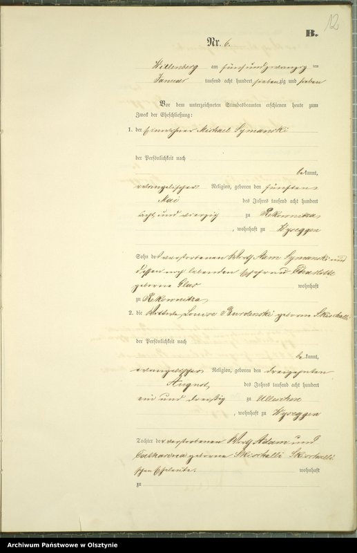 image.from.unit.number "Heiraths-Neben-Register Nr 1 - 42"