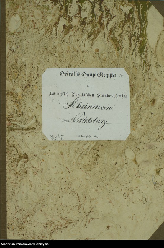 image.from.unit.number "Heiraths-Haupt-Register Nr 42"