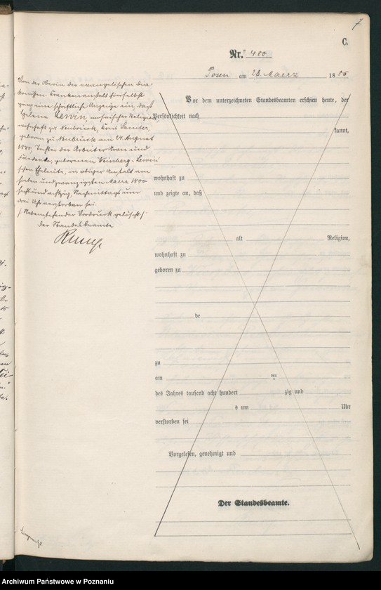 Obraz 10 z jednostki "Księga zgonów t. II"