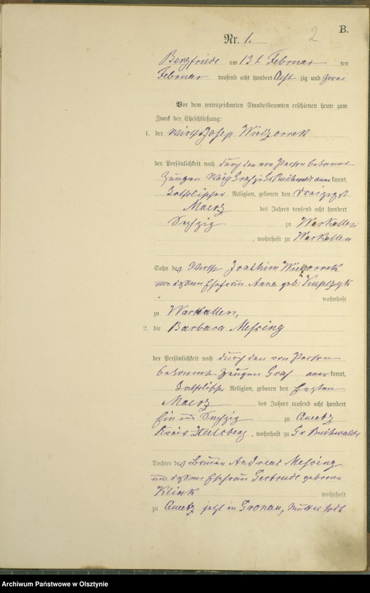 image.from.unit.number "Heiraths-Haupt-Register Nr 1 - 12"