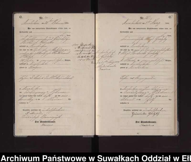 image.from.unit.number "Sterbe-Haupt-Register des Königlichen Preussischen Standes-Amtes Stadt Nicolaiken Kreis Sensburg"
