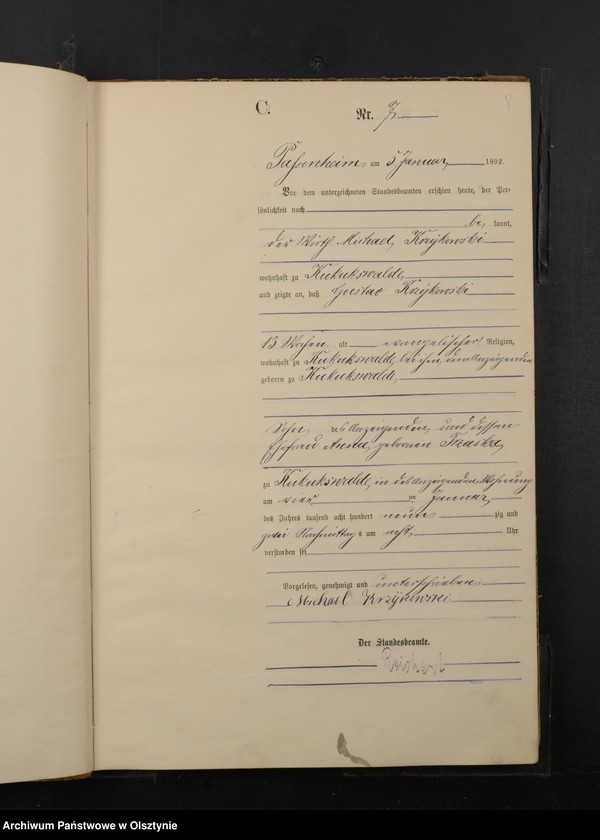 image.from.unit.number "Sterbe-Haupt-Register Nr 1 - 159"