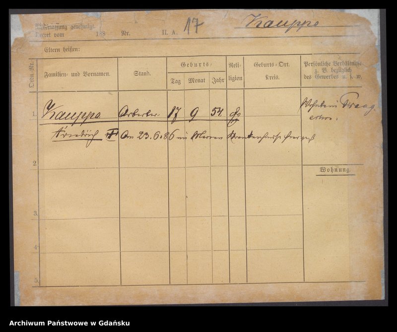 image.from.unit.number "Karty meldunkowe: Kaun - Kecker"