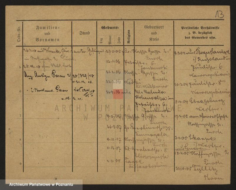 image.from.unit.number "Gajewski (samotni) - Gajżewska"