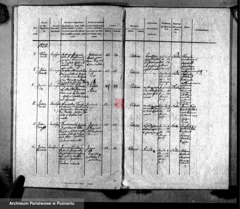 Obraz 14 z jednostki "Liber baptisatorum, copulatorum, mortuorum"