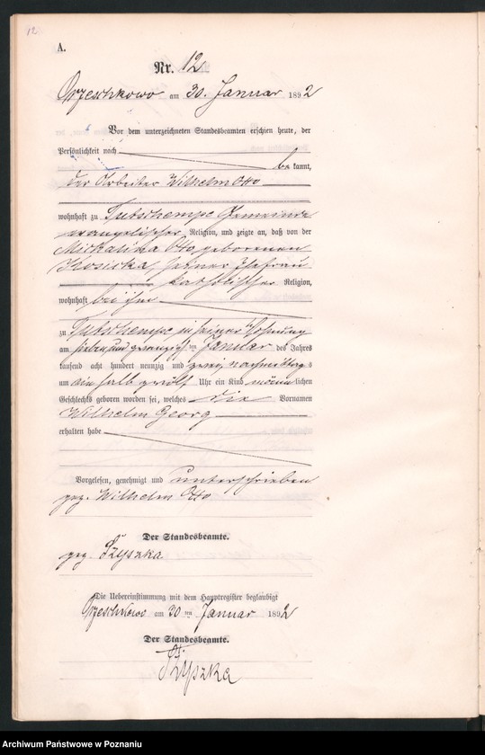 Obraz 15 z jednostki "Księga urodzeń"