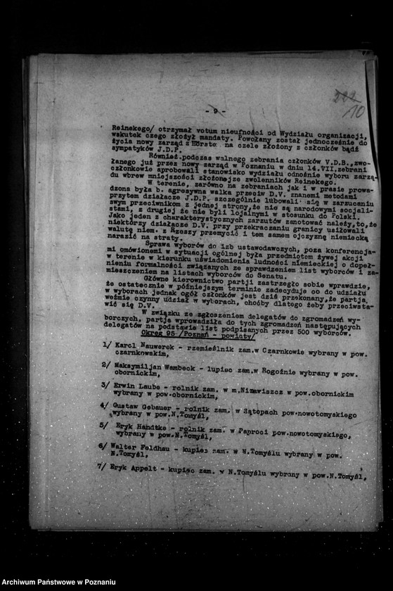 Obraz 14 z jednostki "Sprawozdania z życia mniejszości narodowych za okres od lipca do grudnia 1935 r."